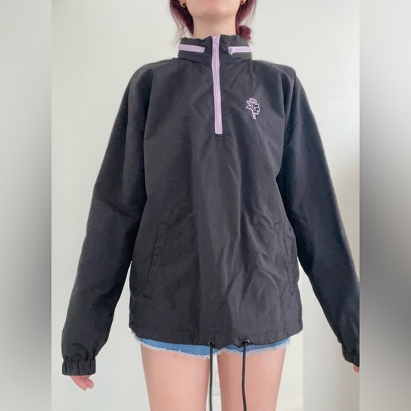 Thrifted wind breaker jacket - Picture 2 of 2
